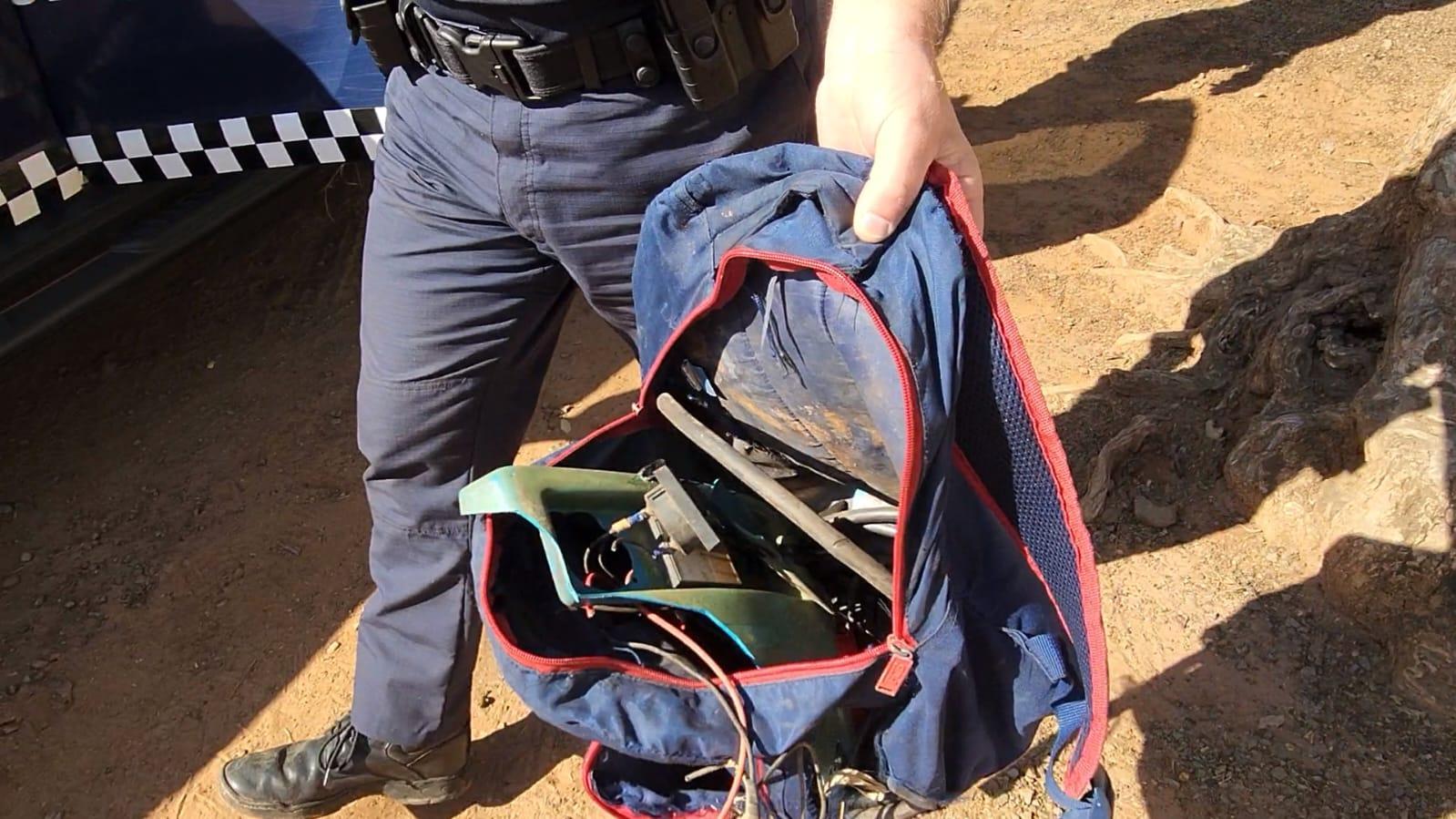 GCM prende dois homens acusados de furtar fios de cobre na zona rural de Limeira