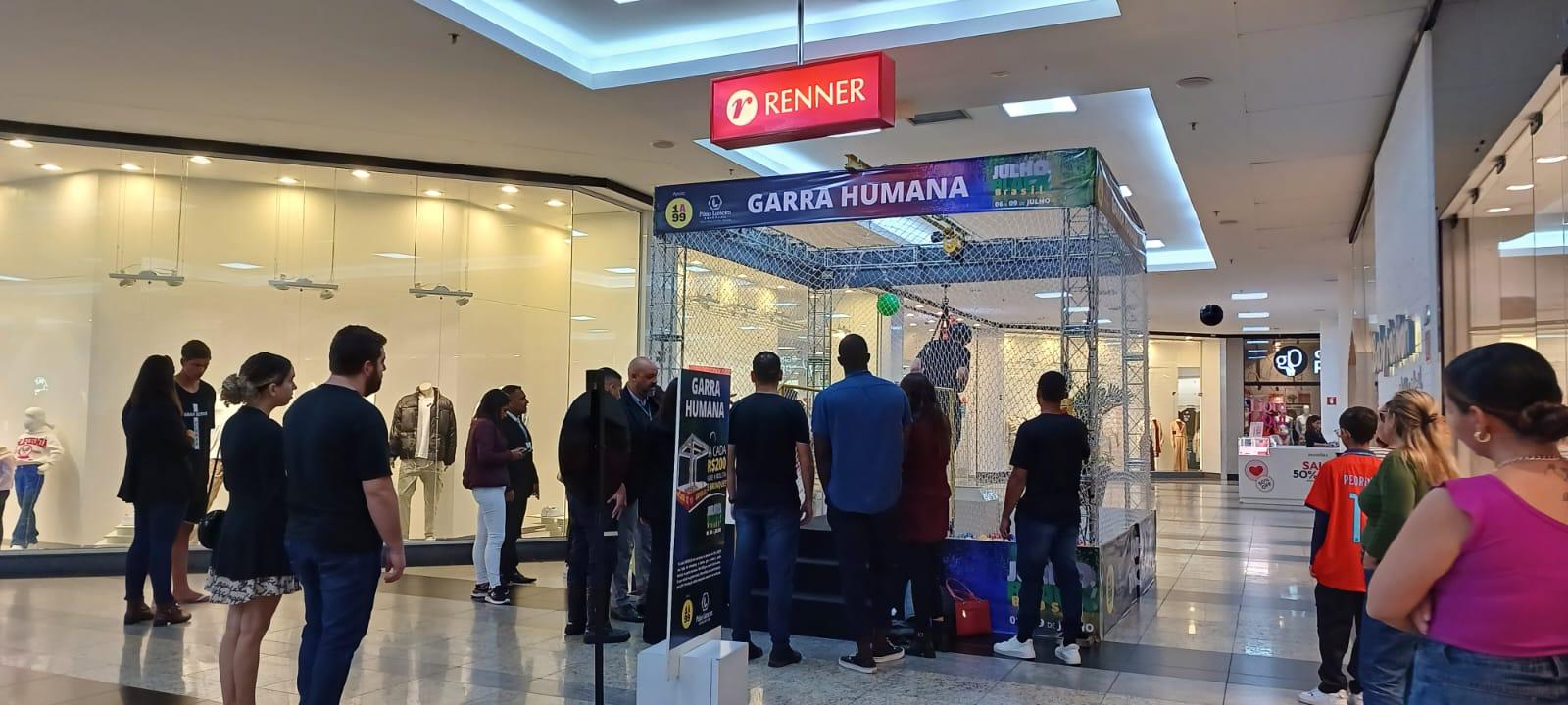 Garra Humana é atração inédita no Pátio Limeira Shopping