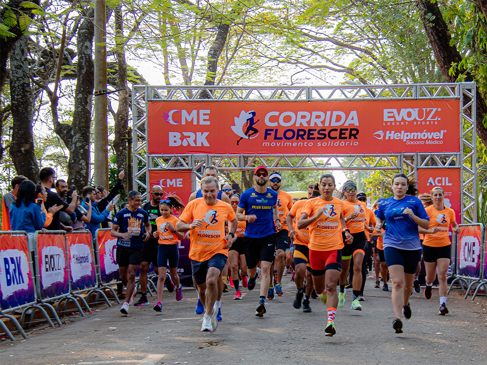 Corrida Florescer 2023: promovendo saúde, bem-estar e solidariedade