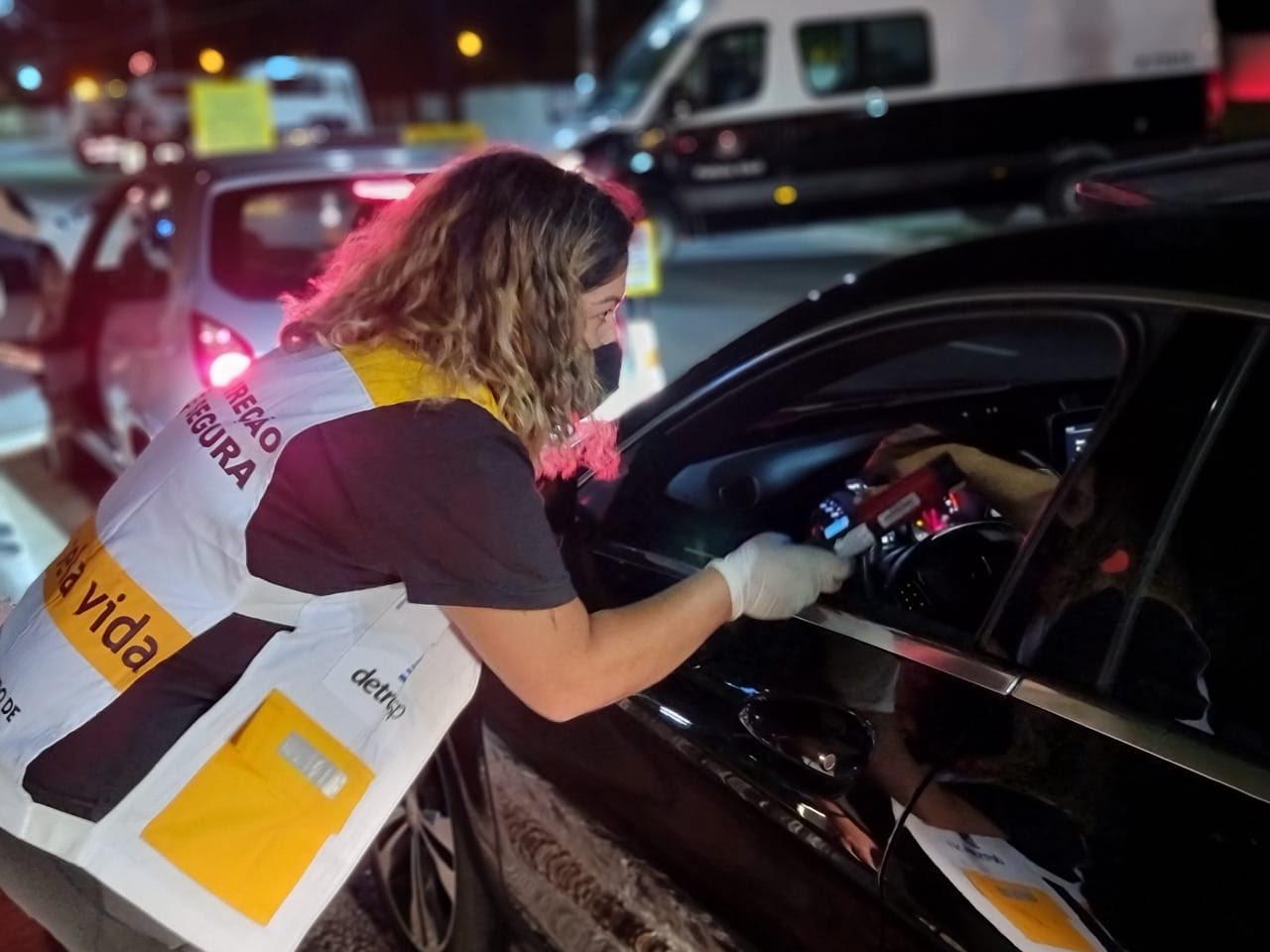 Nos 15 anos da Lei Seca, Detran-SP registra recorde no número de fiscalizações na Operação Direção Segura Integrada