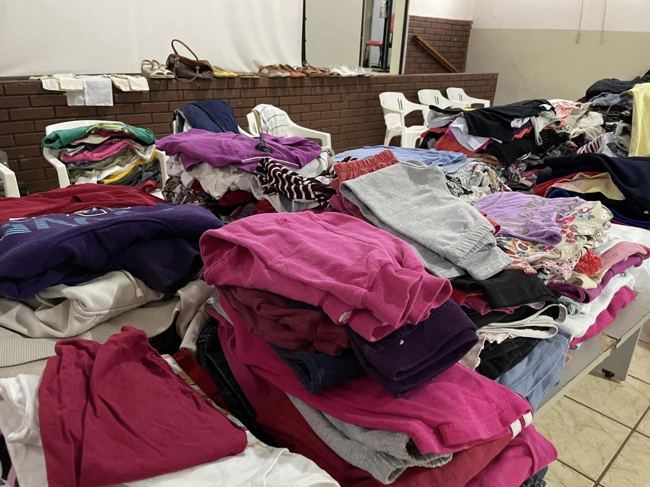 Alunos da Escola Odécio Lucke mobilizam campanha e arrecadam agasalhos