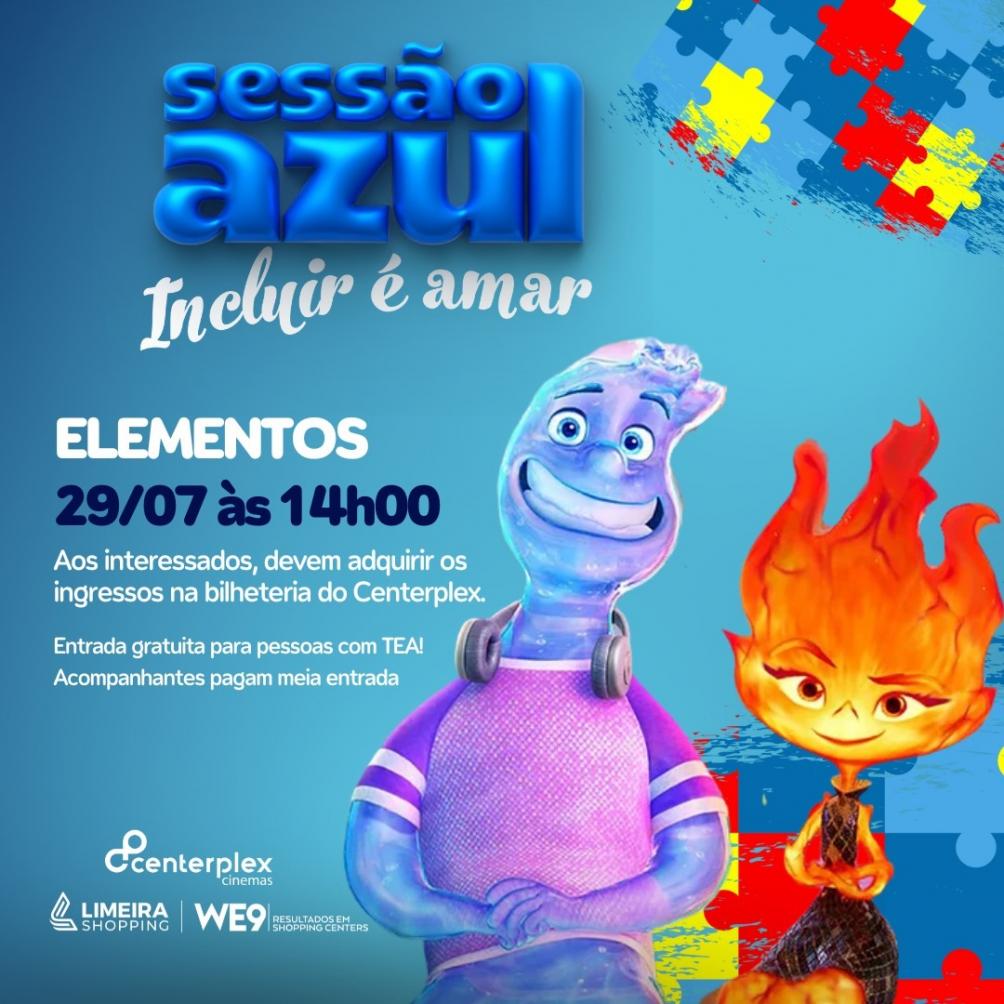 Sessão Azul tem entrada gratuita para autistas em Limeira