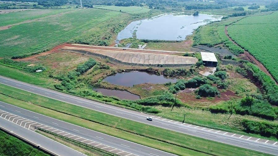 Barragem da Represa Santa Marina em Cordeirópolis aproxima dos 80% de conclusão