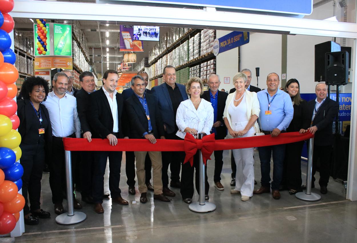 Botion destaca geração de emprego em cerimônia de inauguração do Assaí em Limeira