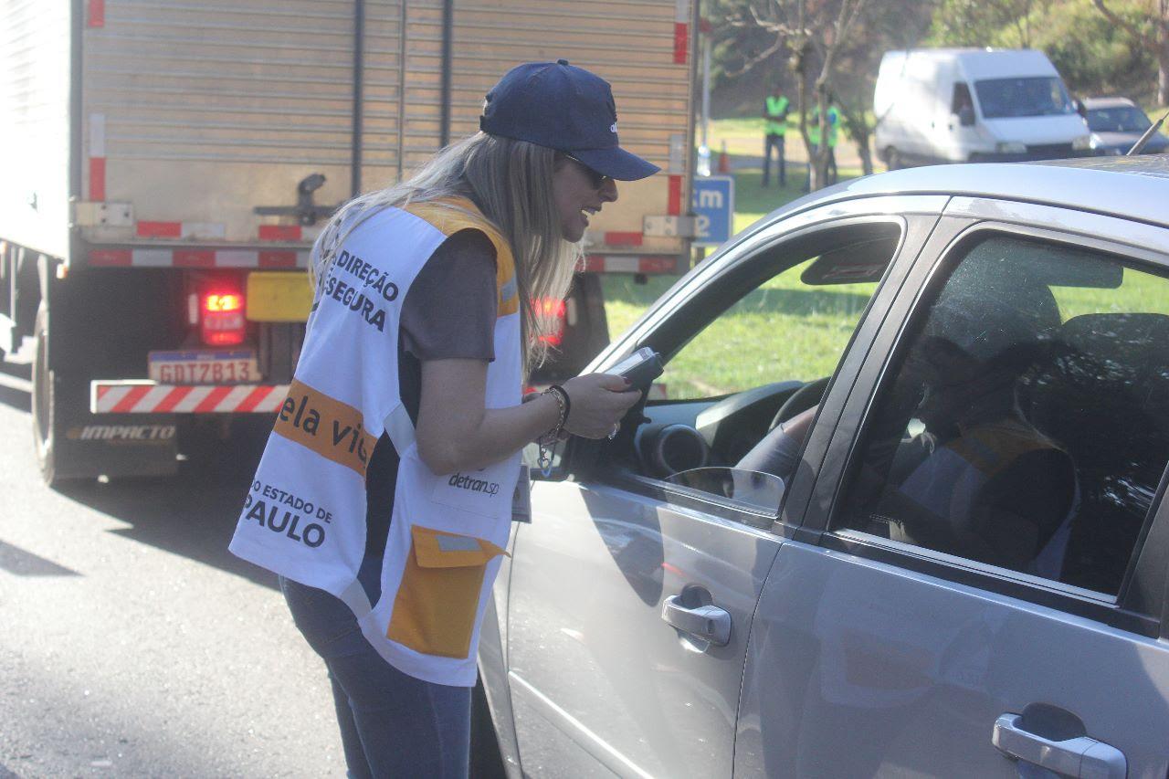Detran-SP registra recorde em número de fiscalizações da Operação Direção Segura Integrada no mês de julho