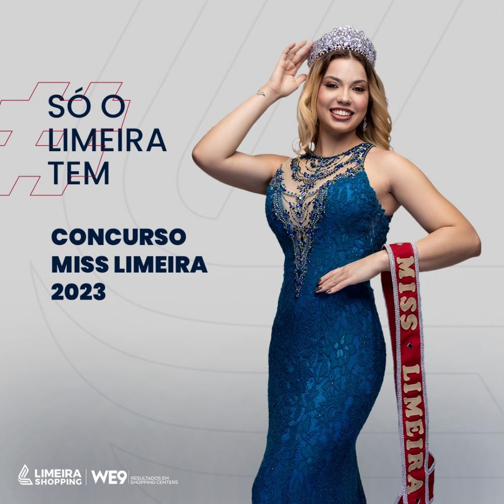 Limeira Shopping recebe desfile do Miss Limeira