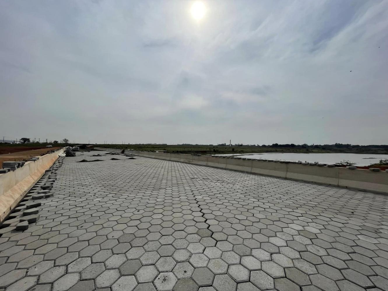 Obra da Barragem da Represa Santa Marina em Cordeirópolis está 80% concluída