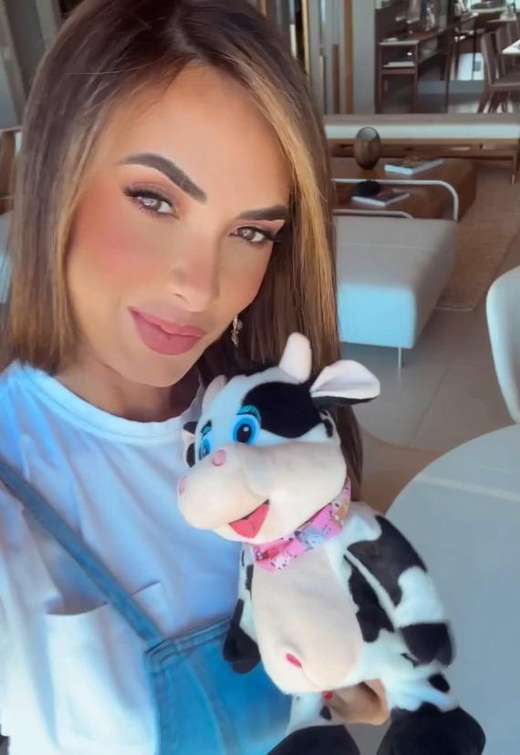 Nicole Bahls é a embaixadora do Festeja 2023