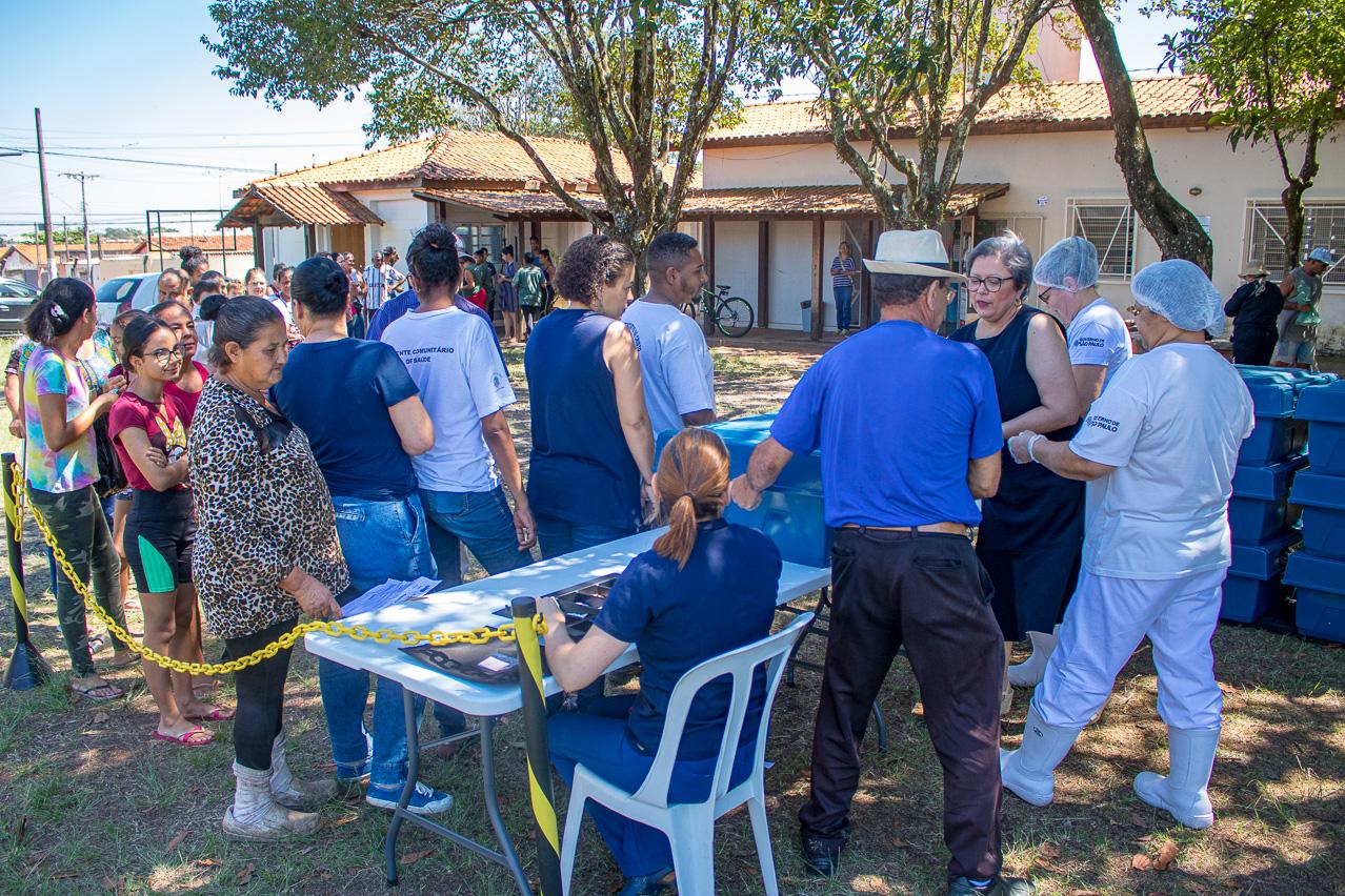 Primeiro dia do Bom Prato no Jd. Aeroporto em Limeira tem grande adesão