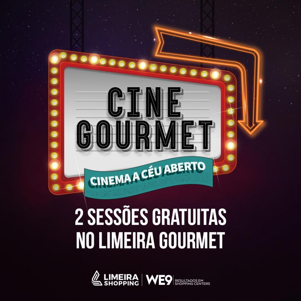 Limeira Gourmet tem duas sessões de cinema em família ao ar livre neste sábado