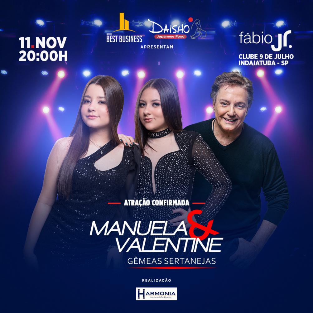 Fábio Jr. faz show em Indaiatuba no mês de novembro