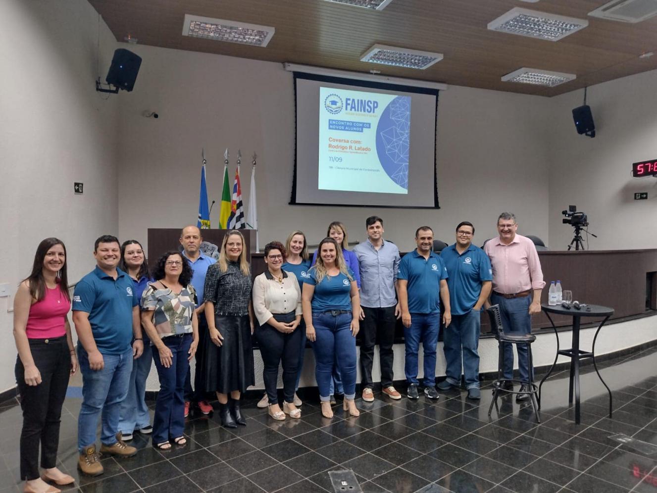 Novas turmas participam de aula inaugural da Faculdade