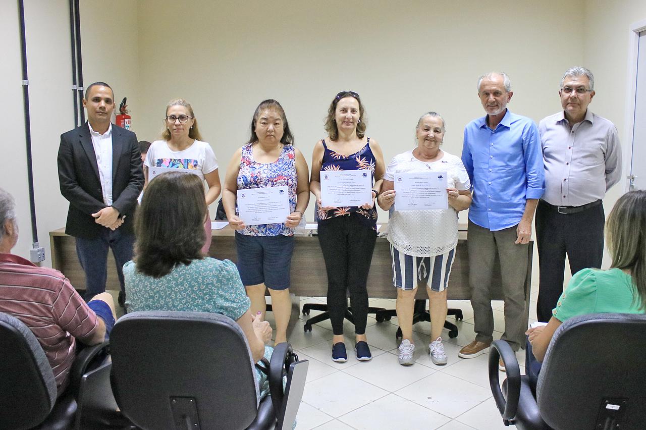 No IPML, Botion agradece trabalho de servidores recém-aposentados 