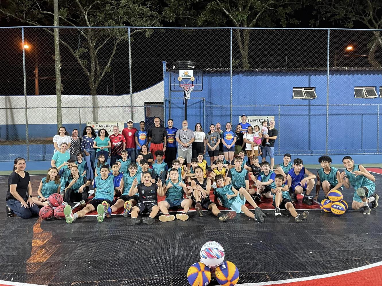 Inicia projeto social de basquete em Cordeirópolis