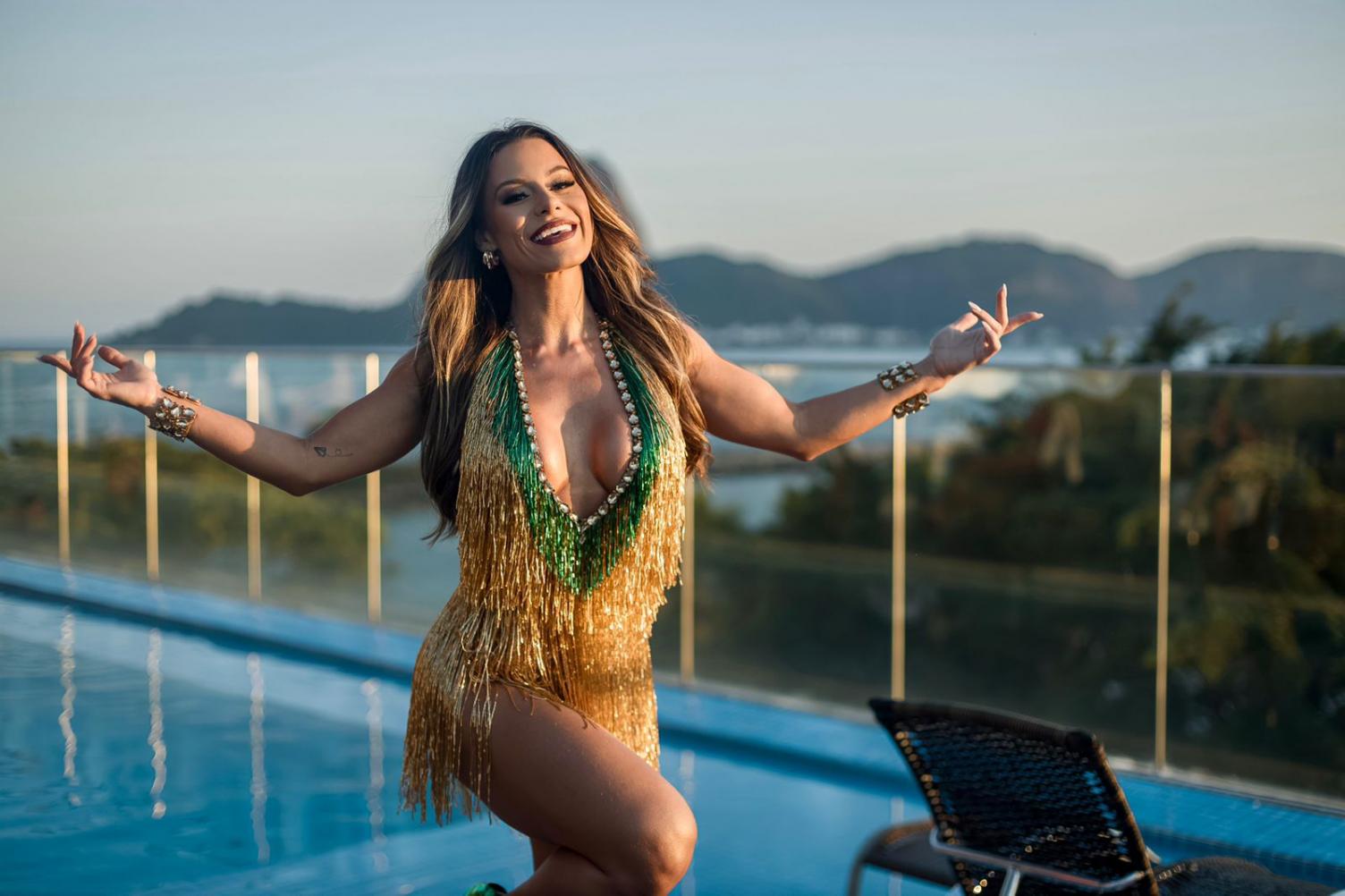Ex Panicat Aricia Silva é anunciada como Musa na atual Campeã do Carnaval do RJ, Imperatriz Leopoldinense