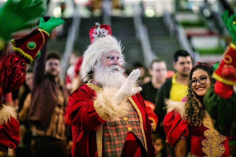 Parque Dom Pedro: espetáculo musical celebra a chegada do Papai Noel no próximo dia 10