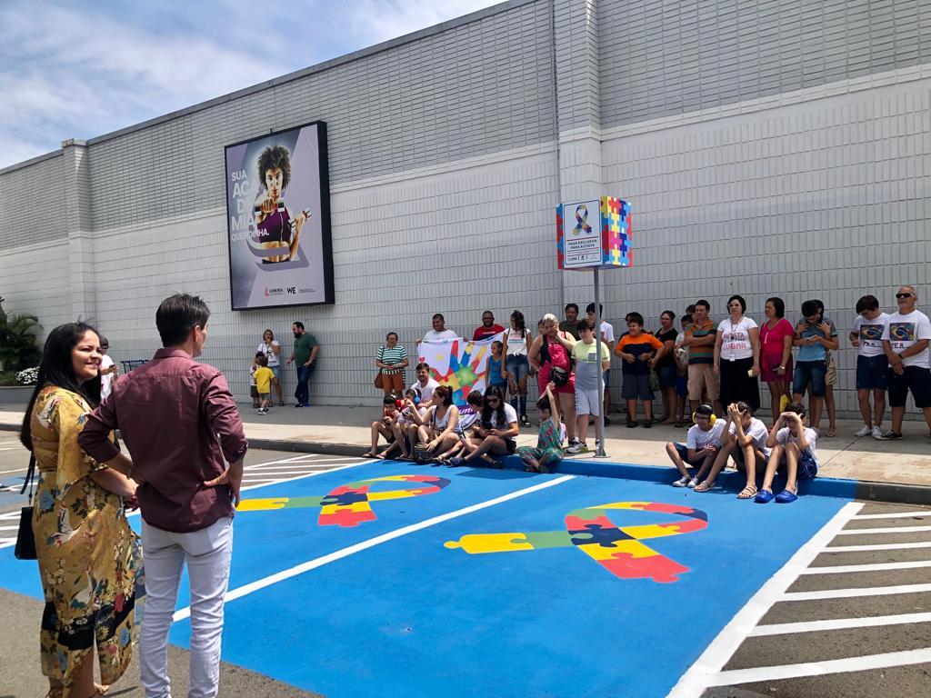 Limeira Shopping inaugura vagas de estacionamento destinadas às famílias TEA