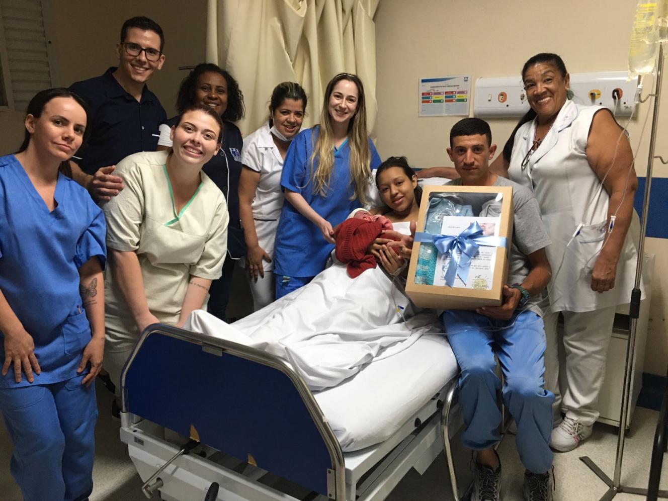 Heitor é o primeiro bebê a nascer na Santa Casa de Limeira em 2024