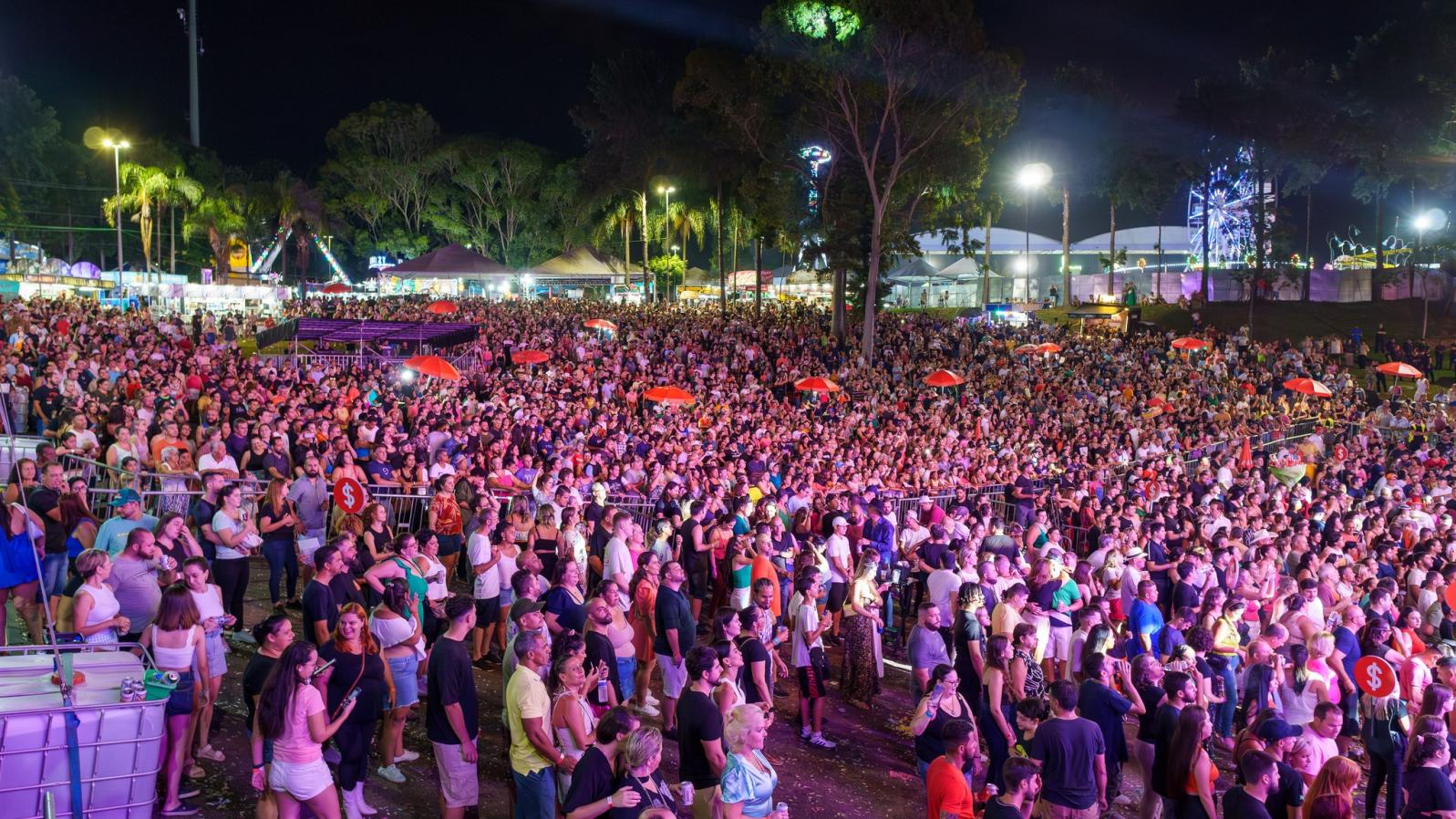 Mais de 83 mil pessoas passaram no primeiro final de semana da 73ª Festa do Figo e 28ª Expogoiaba de Valinhos