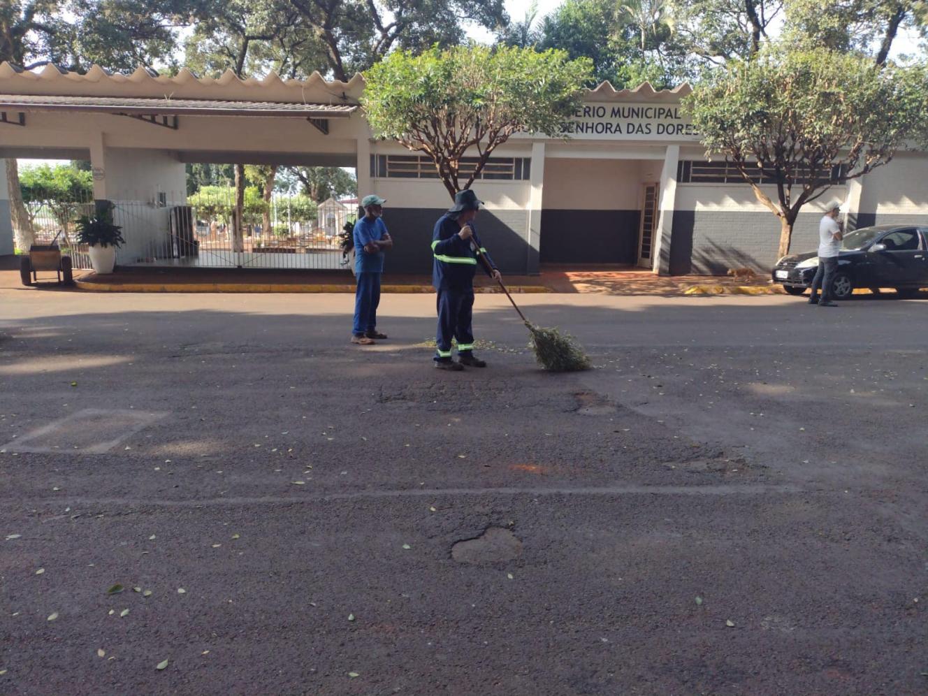 Prefeitura de Cordeirópolis realiza melhorias no Cemitério Municipal