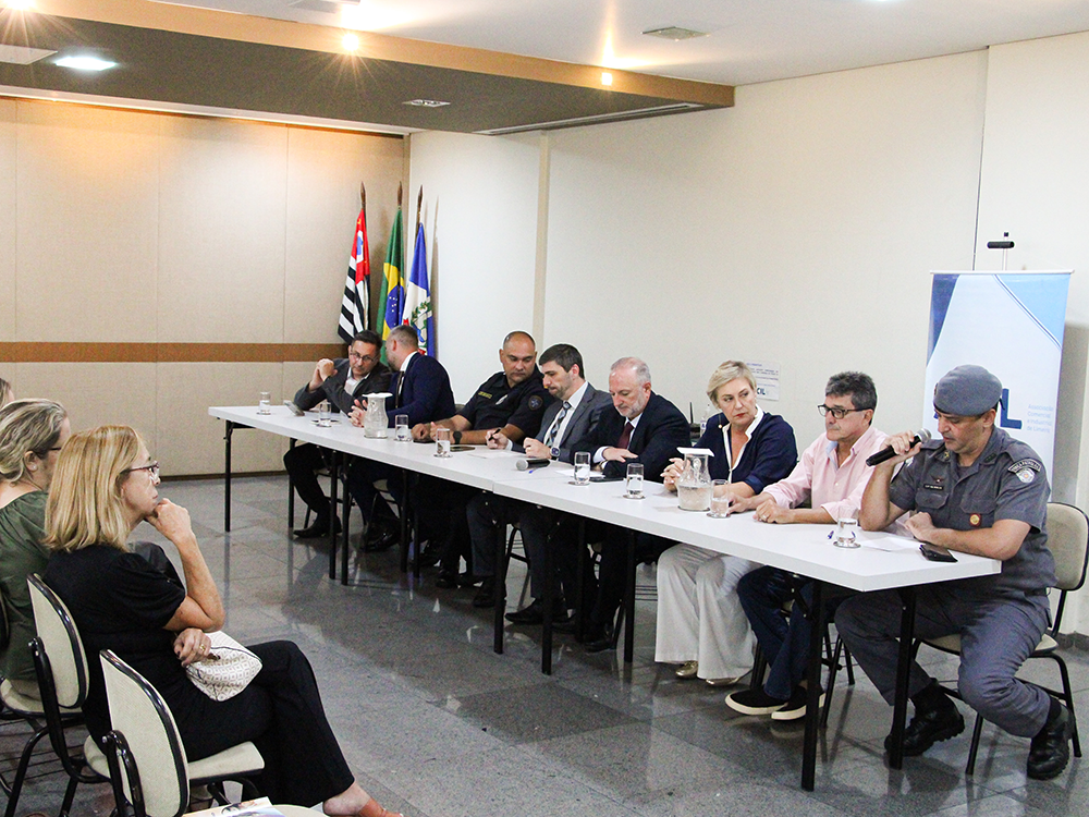 ACIL reúne autoridades e comerciantes para discutir segurança na região central de Limeira