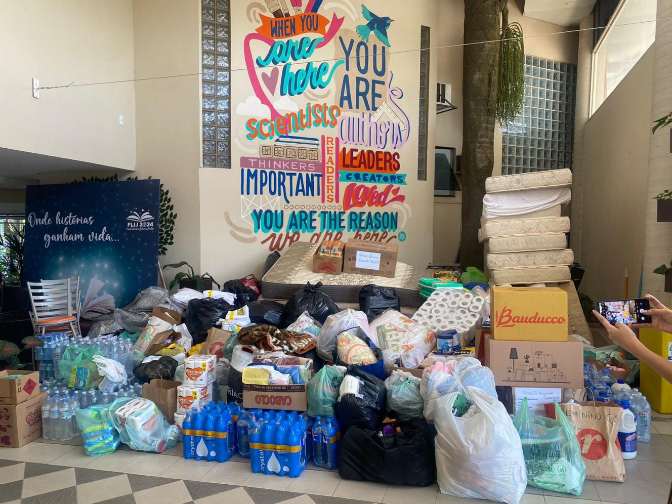  Família Manieri e empresários do ABC paulista arrecadam mais de 90 toneladas de doações em campanha solidária ao RS