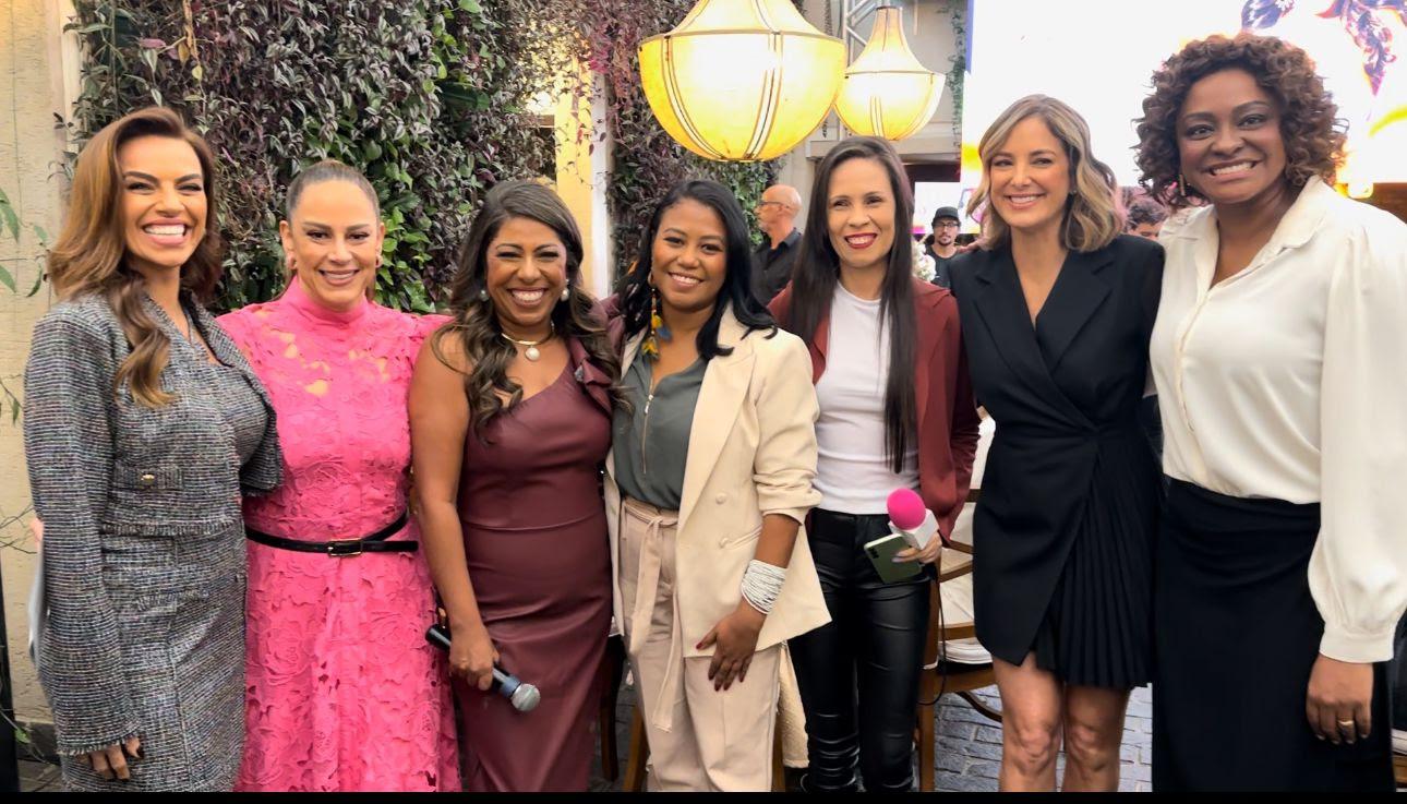 Silvia Abravanel, Ticiane Pinheiro, Joyce Ribeiro e Cátia Fonseca prestigiam Patrícia Fazan em evento destinado às mulheres da periferia