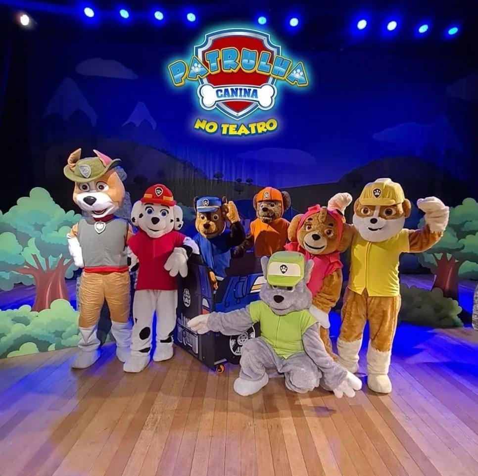 Teatro Vitória em Limeira recebe Patrulha Canina neste domingo (2)