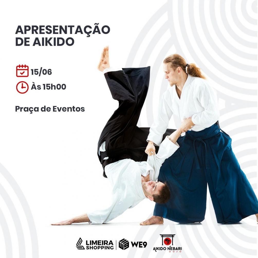 Apresentação de aikido é atração neste final de semana no Limeira Shopping