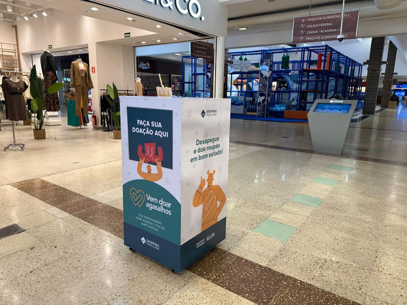 Shopping Piracicaba lança Campanha do Agasalho 2024