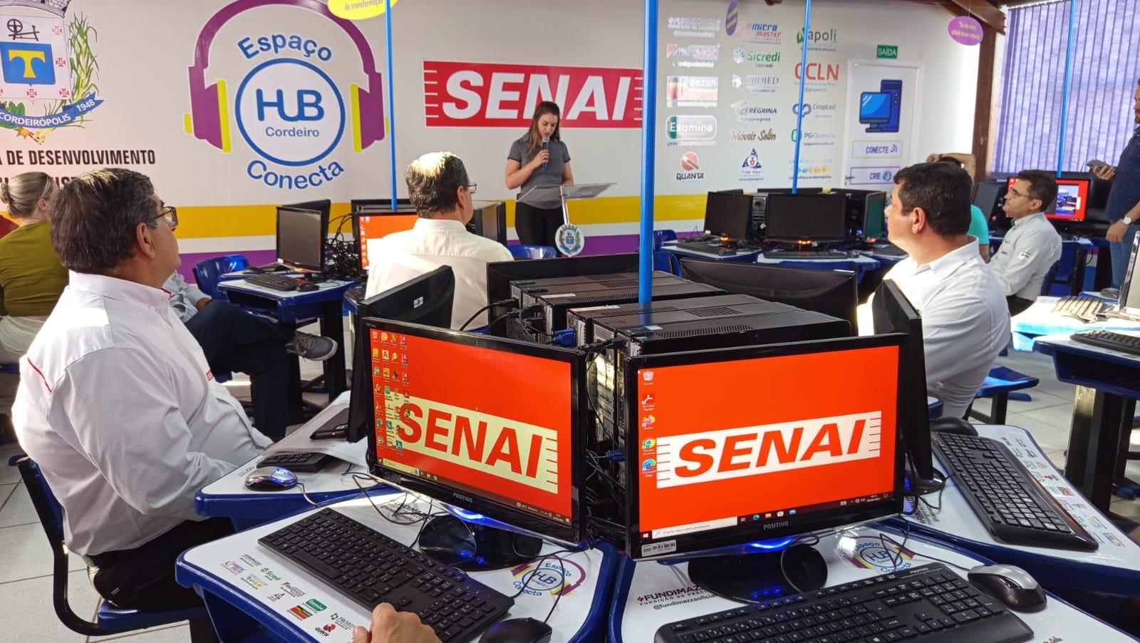 SENAI em Cordeirópolis vem proporcionar desenvolvimento local e capacitação técnica para os jovens