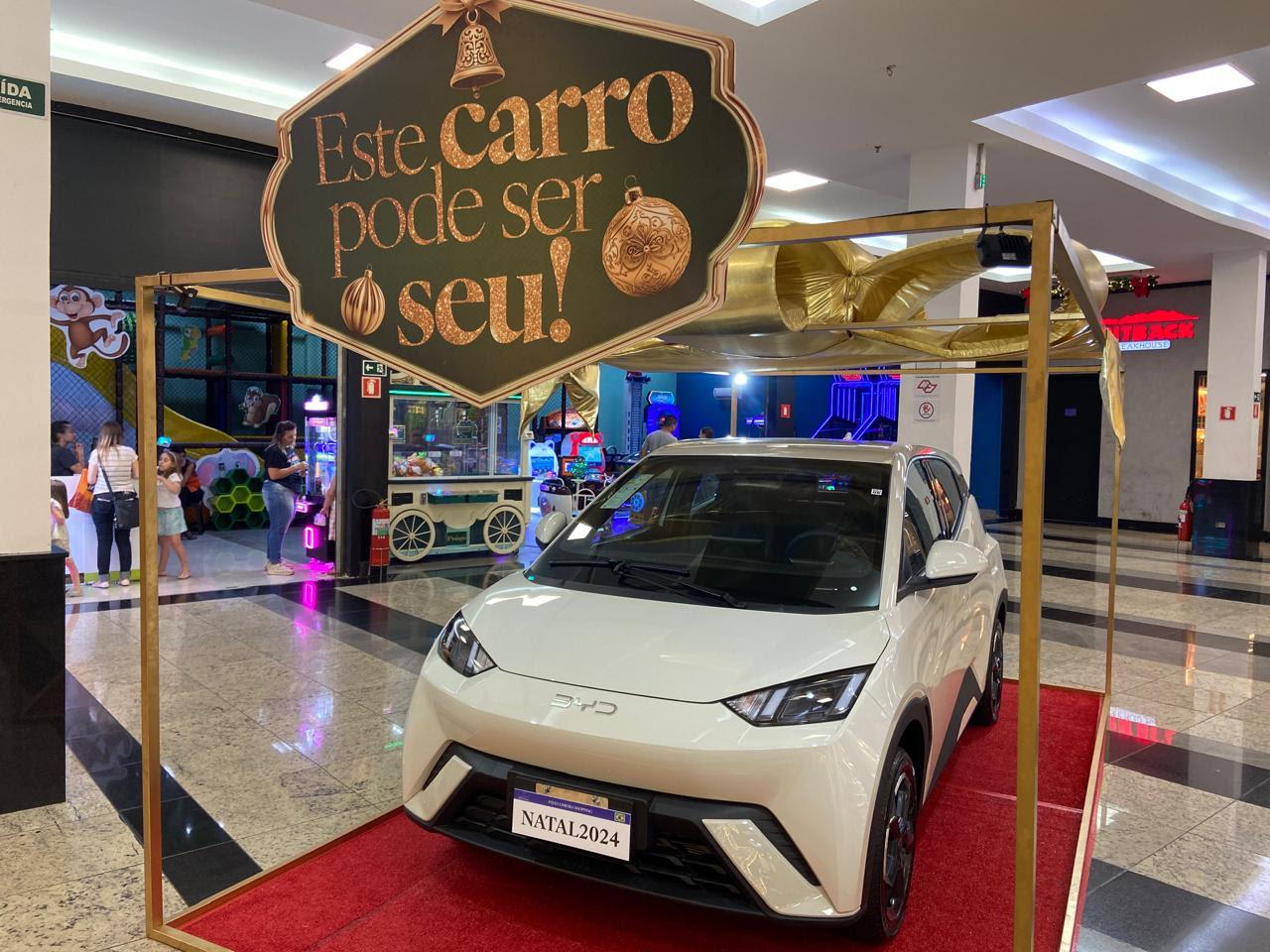 Pátio Limeira Shopping vai premiar clientes com um BYD elétrico zero