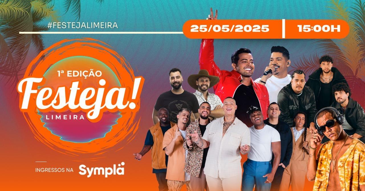 1º Festeja Limeira recebe Baile da Rainha da Festa da Laranja