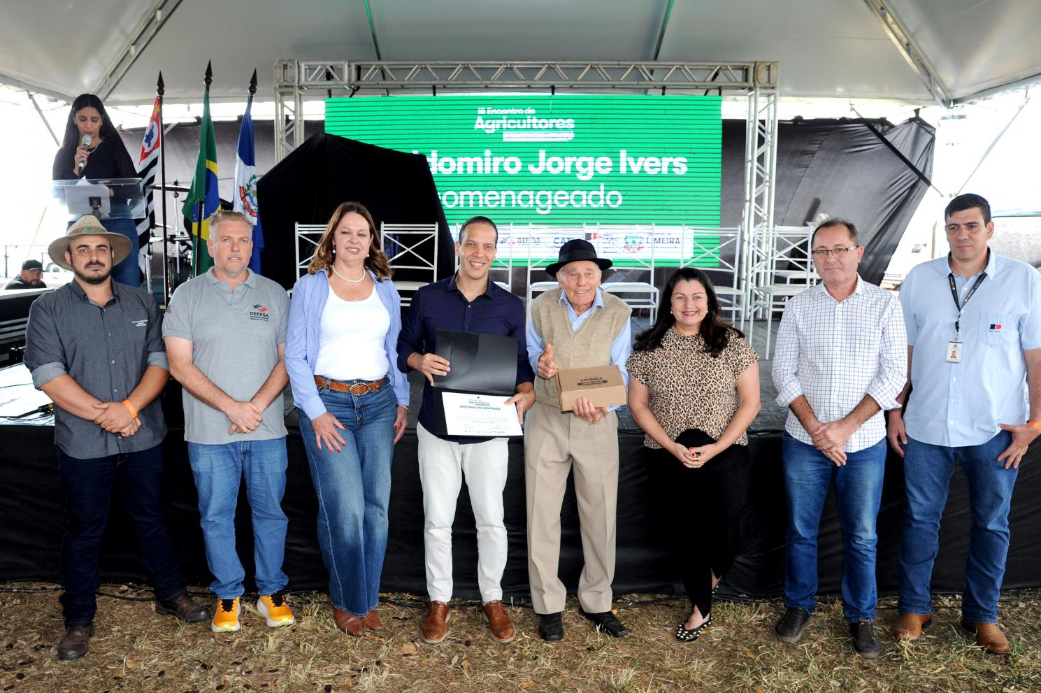 Encontro reúne cerca de mil agricultores no Centro Rural do Pinhal em Limeira
