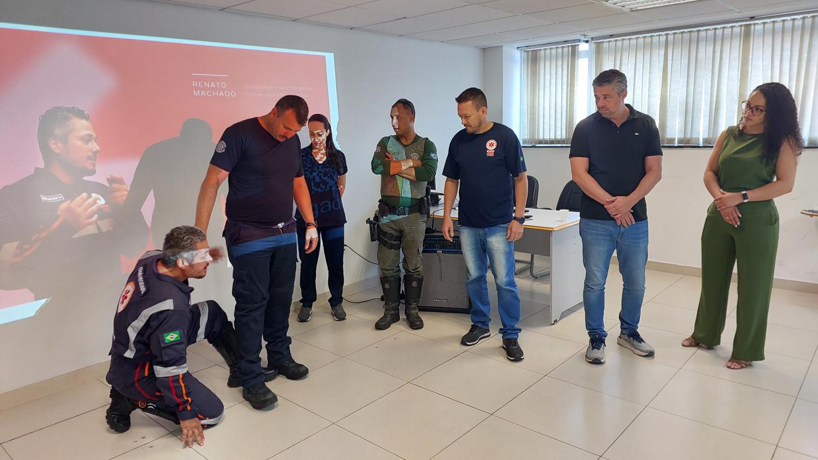 Servidores participam de treinamento sobre atendimento a pacientes com distúrbios psiquiátricos