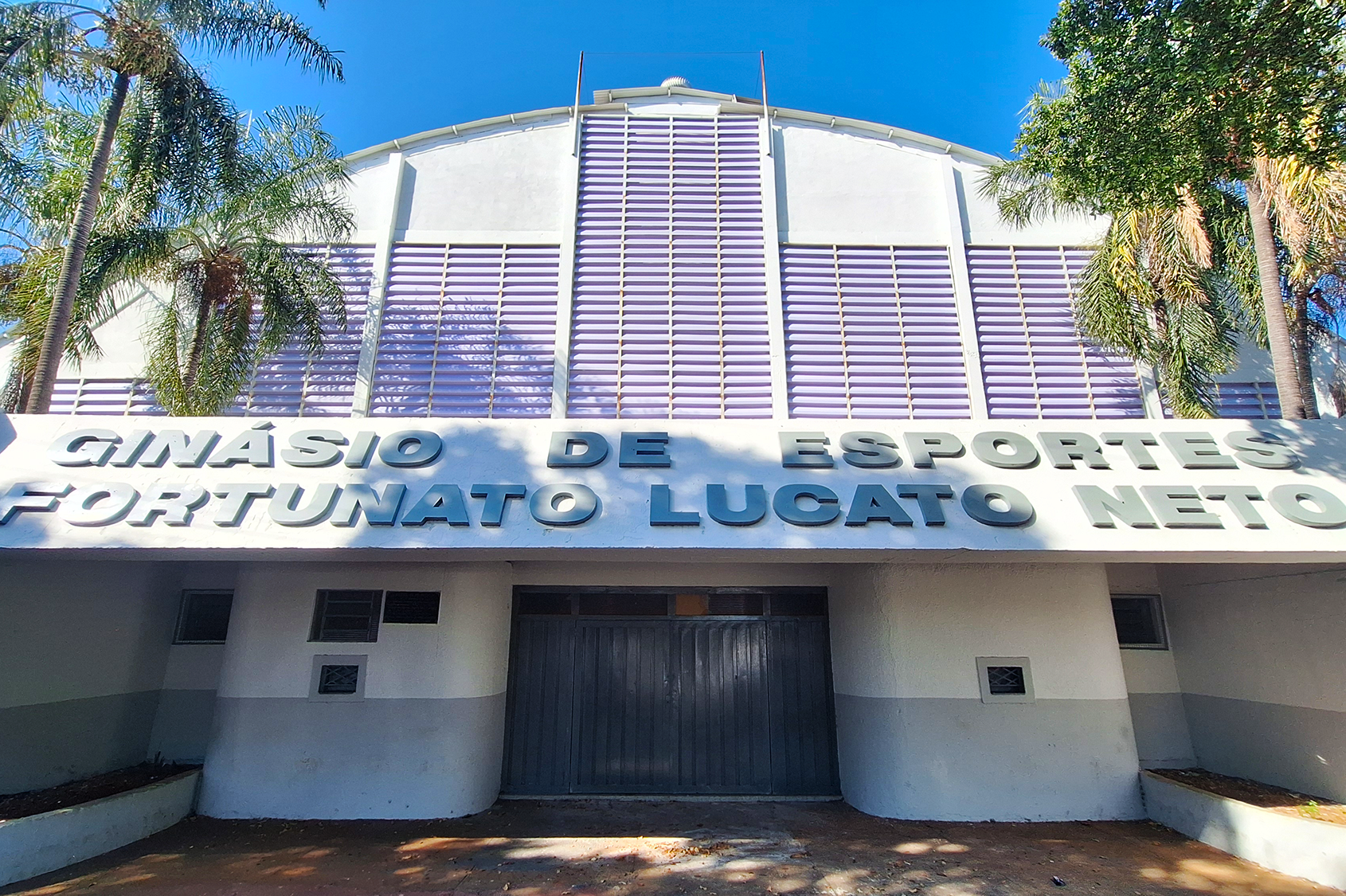 Obras no Ginásio Vô Lucato avançam com melhorias estruturais e renovação completa do espaço