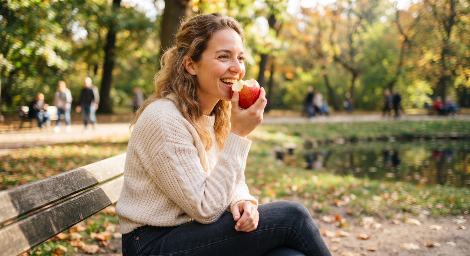 Maçã com casca ou em suco? Nutricionista explica o que muda no organismo